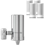 Waterdrop - wd - fc - 06 stainless steel tap, carbon block water filter system, tap water filter, removes ...