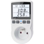 Wattm�tre prise compteur d'�nergie, consommation d'�nergie avec 11 modes, �cran lcd r�tro�clair�, compteur ...