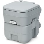 Maisonchic - wc chimique portable 20l toilette chimique portatif, réservoir d'eau 10l, pour camping, ... Maisonchic - wc chimique portable 20l toilette chimique portatif, réservoir d'eau 10l, pour camping, ...