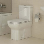 Wc au sol avec �vacuation murale en c�ramique blanche ? s20 vitra
