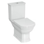 Vitra - wc au sol sans bride valarte + abattant blanc