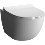 Wc suspendu compact sans bride vitra sento blanc brillant + abattant Wc suspendu compact sans bride vitra sento blanc brillant + abattant