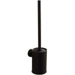 Wc suspendu noir support mural brosse de toilette noir 304 en acier inoxydablela taille est 38 9 13 (cm) ...