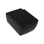 Villeroy&boch - wc suspendu sans bride villeroy et boch memento 2. 0 avec abattant pure black