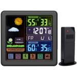 Weather station station m�t�o radio avec capteur ext�rieur 6, 1 pouces �cran couleur, thermom�tre num�rique ...