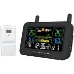 Weather station station m�t�o sans fil et capteurs d'ext�rieur - thermom�tre int�rieur / ext�rieur - ...