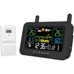 Weather station station m�t�o sans fil et capteurs d'ext�rieur - thermom�tre int�rieur / ext�rieur - ...