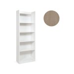 Webmarketpoint - meuble bibliothèque couleur orme avec 6 étagères h. 180x64x29cm Webmarketpoint - meuble bibliothèque couleur orme avec 6 étagères h. 180x64x29cm