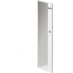 Webmarketpoint - porte - manteau mural avec miroir blanc h182x50x4cm