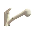 Robinet de cuisine avec douchette extractible blanc paini mixo 45wh573tcz