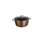 Wecook cocotte en aluminium forg� haute 20 cm pour tous types de feu ref 10920