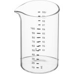 Mini messbecher glas 0, 1l Mini messbecher glas 0, 1l