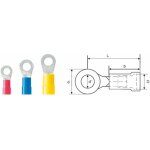 Weidmuller - cosse à oeillet weidmüller lir 2, 5m6 v 9200190000 section max. : 2. 50 mm² ø du trou: 6. ... Weidmuller - cosse à oeillet weidmüller lir 2, 5m6 v 9200190000 section max. : 2. 50 mm² ø du trou: 6. ...