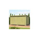 Abri de jardin en bois 389x288x214 cm traité autoclave Abri de jardin en bois 389x288x214 cm traité autoclave