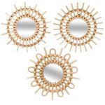 Well home - lot de 3 miroirs aida diamètre 28 cm Well home - lot de 3 miroirs aida diamètre 28 cm