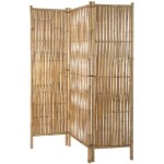 Wellhome - paravent décoratif en bambou, rustique, hauteur 170 cm, 3 panneaux Wellhome - paravent décoratif en bambou, rustique, hauteur 170 cm, 3 panneaux