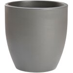 Wellhome pot de fleur rond accord Ø60x60 cm polyéthylène ciment 100l Wellhome pot de fleur rond accord Ø60x60 cm polyéthylène ciment 100l