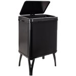 Wellhome - poubelle intelligente à ouverture automatique et contact manuel 30l, 35, 5x26x60cm noire. Wellhome - poubelle intelligente à ouverture automatique et contact manuel 30l, 35, 5x26x60cm noire.