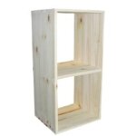 Wellhome - well home mobiliario & decoracin cube de rangement avec compartiments, 36x30x70, 5 - naturel ...