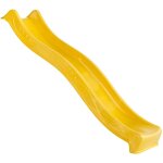 Wendi toys - toboggan en plastique yulvo jaune 220x49 cm