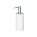 Wenko - distributeur savon liquide ida, capacit 140 ml, polyrsine, 6x17, 5x7, 5 cm, blanc