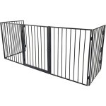 Werka pro - barrire de protection en mtal 5 panneaux 300cm