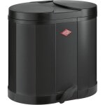 Wesco - poubelle à pédale « beta » noir Wesco - poubelle à pédale « beta » noir