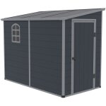 Westmann hortus l abri de jardin en plastique abri adoss�