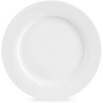 Vaisselle en porcelaine blanche : passe au lave - vaisselle et au micro - ondes