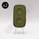 Why evo noa mini ? lot de 2 t�l�commandes � 4 boutons vert olive multi - fr�quences et universelle pour ...