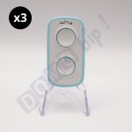 Why evo noa mini ? lot de 3 tlcommandes  4 boutons pure emeraude multi - frquences et universelle ...
