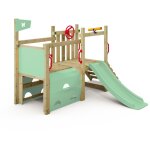 Wickey tour d'escalade my first fort 2 : tour d'escalade pour tout - petits, tour de jeux avec accessoires ...