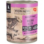 Wiejska zagroda - meat feast - nourriture humide pour chiots - 800g