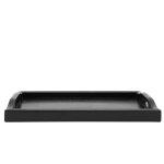 Wifehelper plateau de service de th� de petit d�jeuner avec la poign�e, forme de rectangle binaural portatif ...