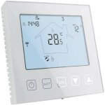 Beijiyi - wifi thermostat chaudiere gaz / chauffage au sol eau 3a alexa google home compatible programmable ...