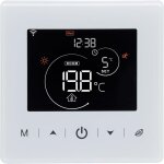 Aiperq - jamais utilis] wifi, thermostat chaudiere gaz a pile, thermostat d'ambiance programmable  ...