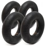 Wiltec lot de 2x chambre � air 2. 80 / 2. 50 - 4 pour petit pneu ? 100 mm / 215 mm ? valve coud�e tr87 ...