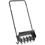 Wiltec aérateur de gazon rotatif 5 pointes noir profondeur 2, 5 pouces 44 x 20, 3 x 100 cm 6, 3 kg lestage ... Wiltec aérateur de gazon rotatif 5 pointes noir profondeur 2, 5 pouces 44 x 20, 3 x 100 cm 6, 3 kg lestage ...