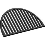 Barbecue semi - circulaire ? 49, 8 x 24, 3 x 0, 9 cm ? en fonte ? bbq charbon de bois ou � gaz ? grillade ...
