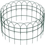 Wiltec - grillage souple mailles 9x15 cm hauteur 0, 4 m longueur 10m acier revtu de pvc fil  2mm clture ...