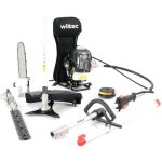 Wiltec - outil multifonction 4 en 1 ? 2860 x 370 x 560 mm ? moteur 2 temps  essence 1, 2 l ? 1, 9 kw ...