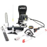 Wiltec - outil multifonction 4 en 1 ? 2860 x 370 x 560 mm ? moteur 4 temps  essence 0, 9 l ? 0, 9 kw ...