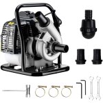 Pompe immerge pompe  eau  essence 1, 45 kw 15 m / h pompe de jardin  2 temps arrosage irrigation ...