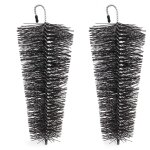 Wiltec - xpotool lot 2x brosse prot�ge - goutti�re tuyaux de descente, � 8 - 12 x 25 cm, h�risson conique ...