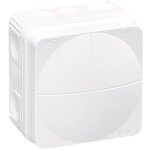 Bo�te de d�rivation wiska 10060622 (l x l x h) 76 x 76 x 51 mm blanc ip66 x99456