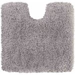 Wohndirect tapis de bain avec d�coupe pour wc vienna - 1 pi�ce 45x45 cm, gris