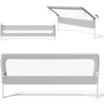 Wolketon 180cm barri�re de lit pliable b�b�, barri�re de protection pour bord de lit, rail de lit protection ...