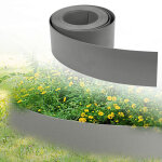 Wolketon 2500 x 14 x 0. 2cm bordure de jardin en pe bordurette de jardin flexible diy bordure de pelouse ...