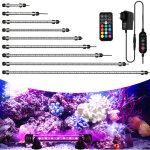 Wolketon 58cm led �clairage aquarium lampe tube �tanche lighting plong�e a economie d'energie fish tank ...