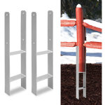 Wolketon ancrage pour poteaux d'ext�rieur ? tr�s robuste, r�sistant aux intemp�ries et id�al pour les ...